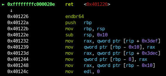 RIP制御でescalate_privilegeを呼び出し